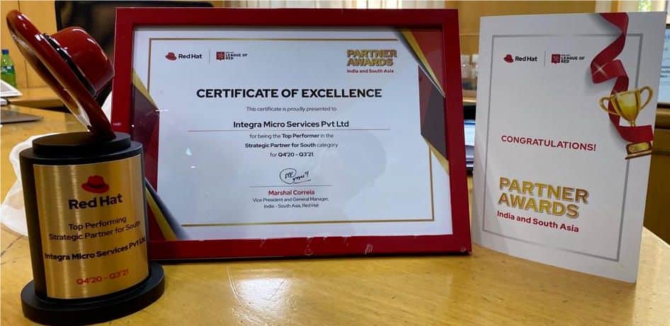 Integra Wins Big At Red Hat Partner Awards 2021